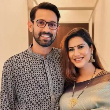 Vikrant Massey and his wife captured attention at the screening of Aankhon Ki Gustaakhiyan