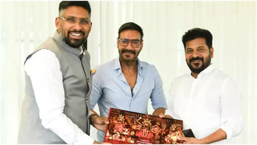 Ajay Devgn meets CM Revanth Reddy, establishment of a world-class film studio in Telangana