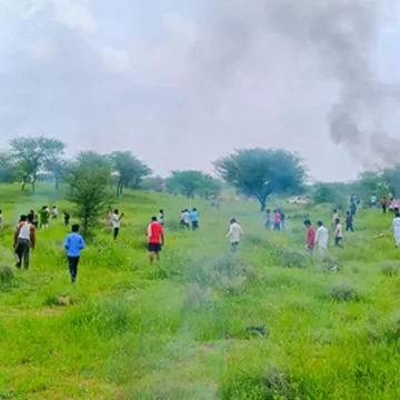 Both Pilots Killed After crash of an IAF Jaguar jet in Rajasthan