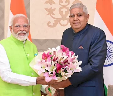 “Wishing Him Good Health”: PM Modi Comments on Jagdeep Dhankhar’s Exit As Vice President