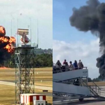 At least four fatalities reported in plane crash at London Southend Airport