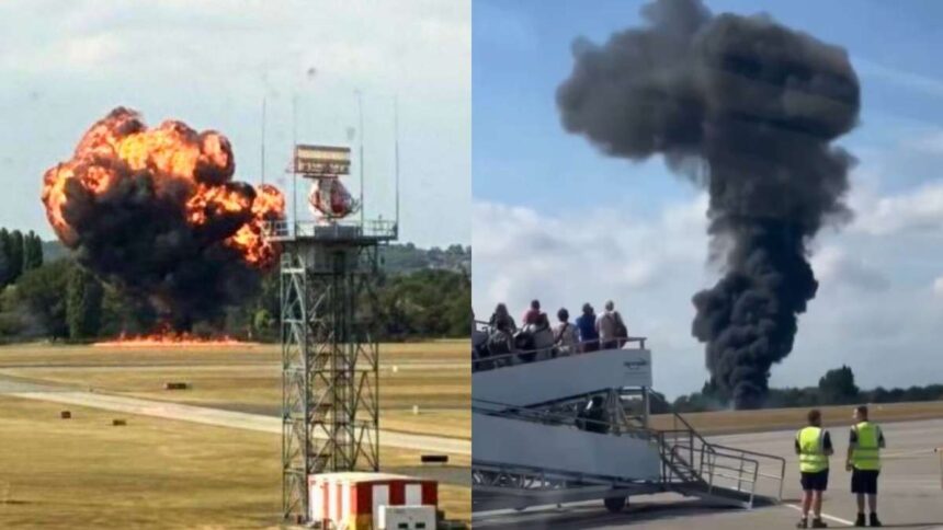 At least four fatalities reported in plane crash at London Southend Airport