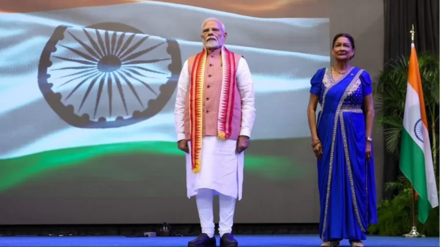 PM Modi Praises Trinidad & Tobago’s Prime Minister Calling Her the ‘Daughter of Bihar’