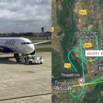 IndiGo Flight Heading to Hyderabad Returns to Tirupati Due to Technical Issue