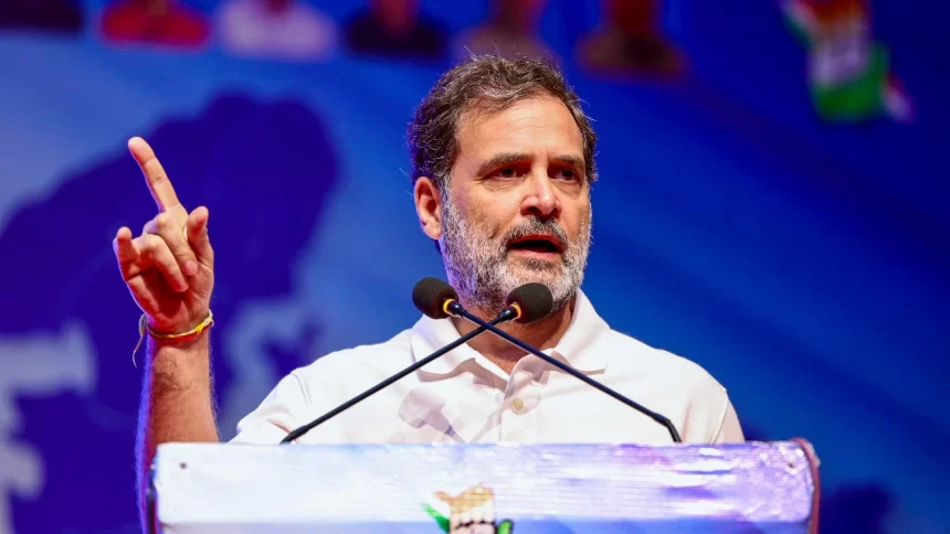 Rahul Gandhi remark the Nitish government over the murder of businessman Gopal Khema