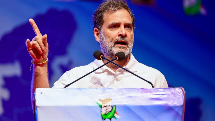 BJP criticizes Rahul Gandhi his comments over Trump’s jet remark, calls him ‘Pakistani propaganda campaigner’