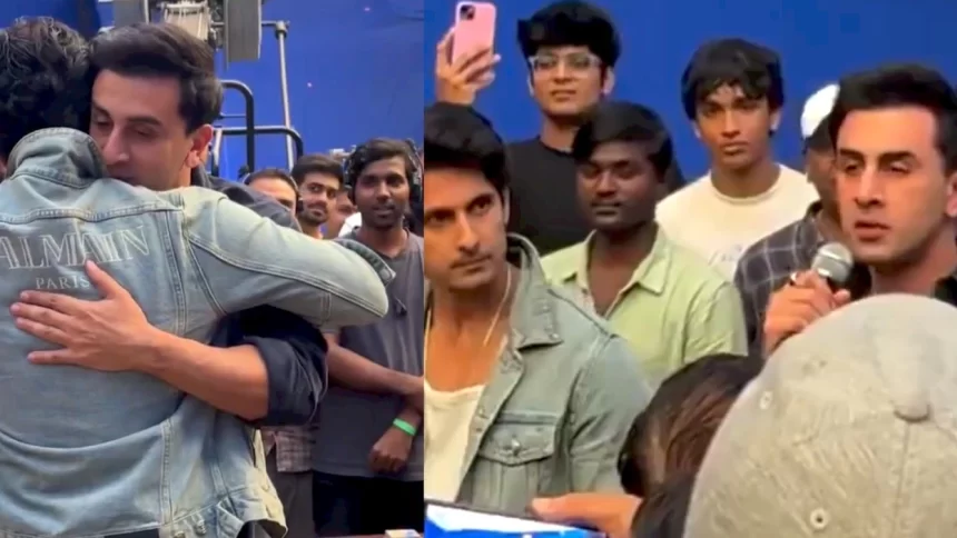 Ravi Dubey posted a picture taken on the set of ‘Ramayana’