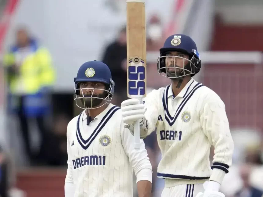 IND vs ENG 4th Test: Jadeja and Sundar’s Unbeaten Hundreds Help India Secure Draw at Old Trafford