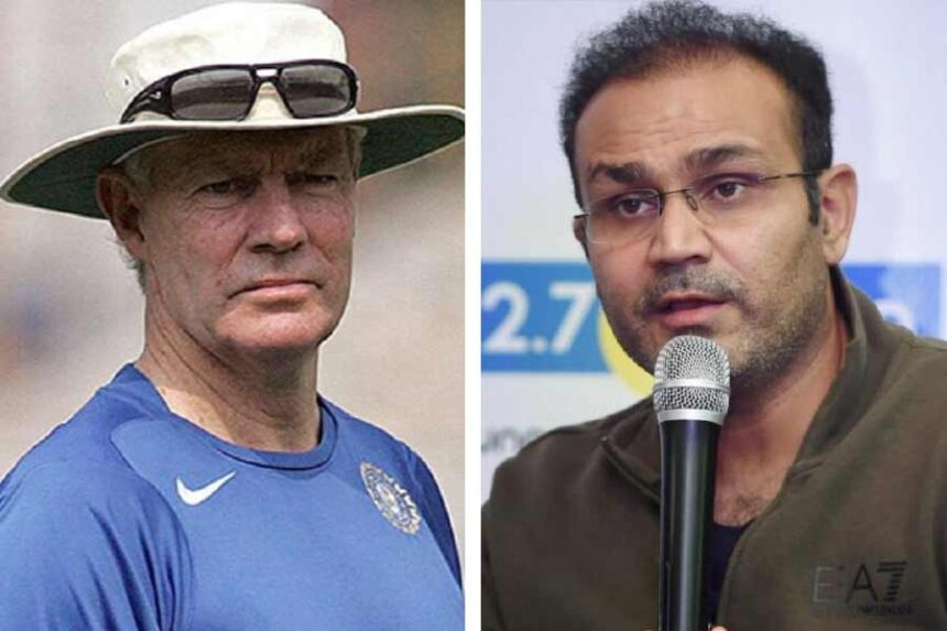 Virender Sehwag Reveals Heated Clash With Former India Coach Greg Chappell