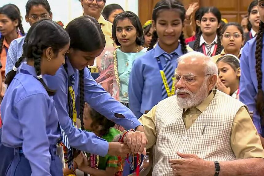 PM Modi greets the nation on Raksha Bandhan festival