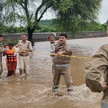 381 Students Rescued from Flood-Hit Gurdaspur School Amid Administrative Negligence