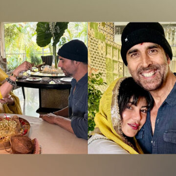 Akshay Kumar commemorates Raksha Bandhan with his sisters Alka Bhatia and Warda Khan