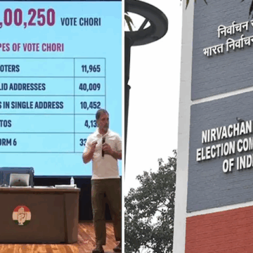 Sign Declaration or Apologise to the Nation: ECI Challenges Rahul Gandhi Over Voter Fraud Allegations