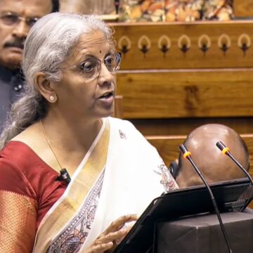 Nirmala Sitharaman presents the updated Income Tax Bill 2025 in the Lok Sabha