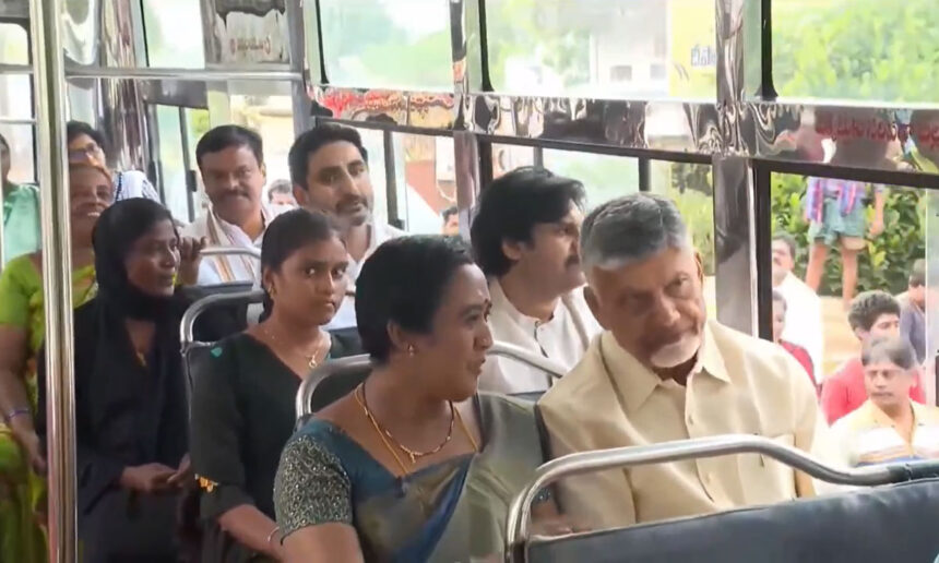 Andhra Pradesh Launches ‘Stree Shakti’ Scheme Offering Free Bus Travel for Women