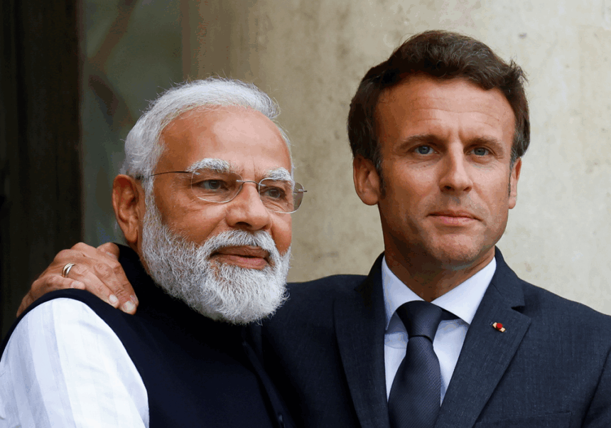 PM Modi, President Macron Discuss Ukraine, Gaza Conflicts in Strategic Dialogue