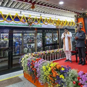 PM Modi Inaugurates Three New Kolkata Metro Routes Including Airport Link