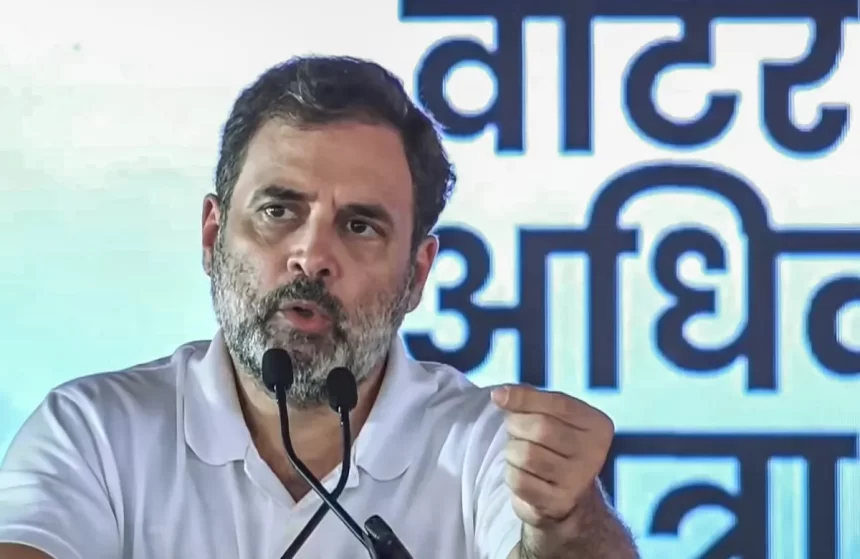 Rahul Gandhi Launches ‘Voter Adhikar Yatra’ in Bihar, Calls It a Fight to Save the Constitution