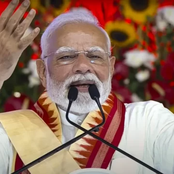 Ahmedabad Rally: Modi Stands by Farmers and Entrepreneurs