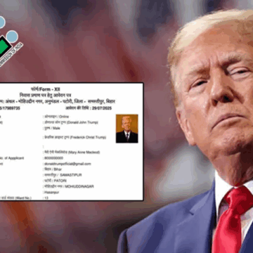Donald Trump’s Name on Fake Bihar Residence Certificate Sparks Political Storm; Congress Slams EC