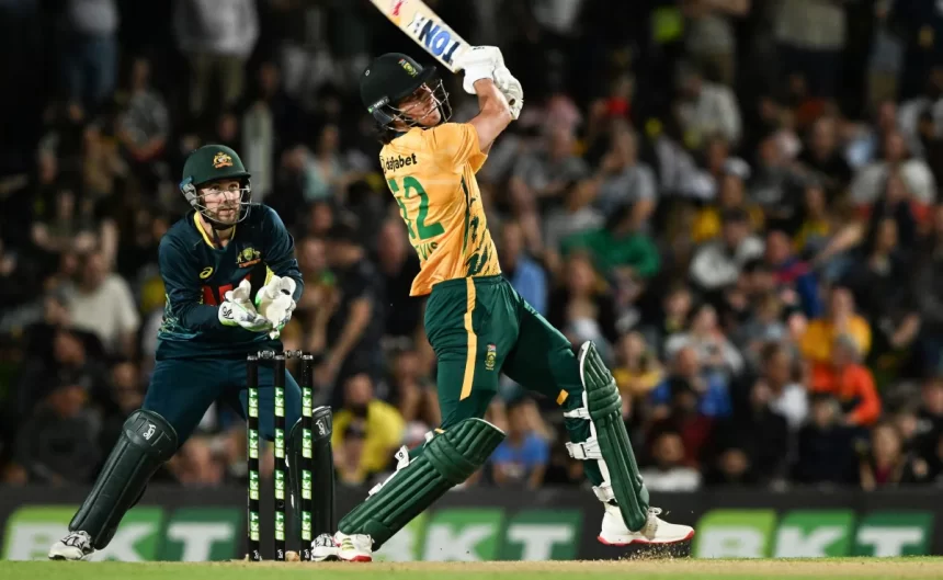 Dewald Brevis Smashes Fastest T20I Fifty for South Africa Against Australia