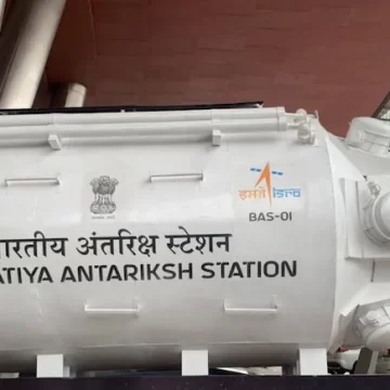ISRO Unveils Model of Bharatiya Antariksh Station Ahead of 2028 Launch