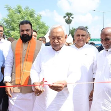 Nitish Kumar Inaugurates Bihar’s First Cable Suspension Bridge and 17 Development Projects in Patna