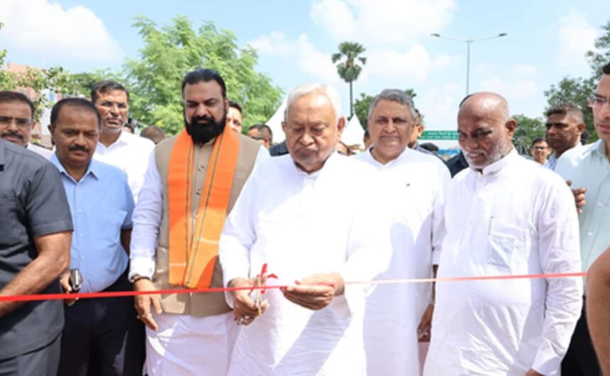 Nitish Kumar Inaugurates Bihar’s First Cable Suspension Bridge and 17 Development Projects in Patna