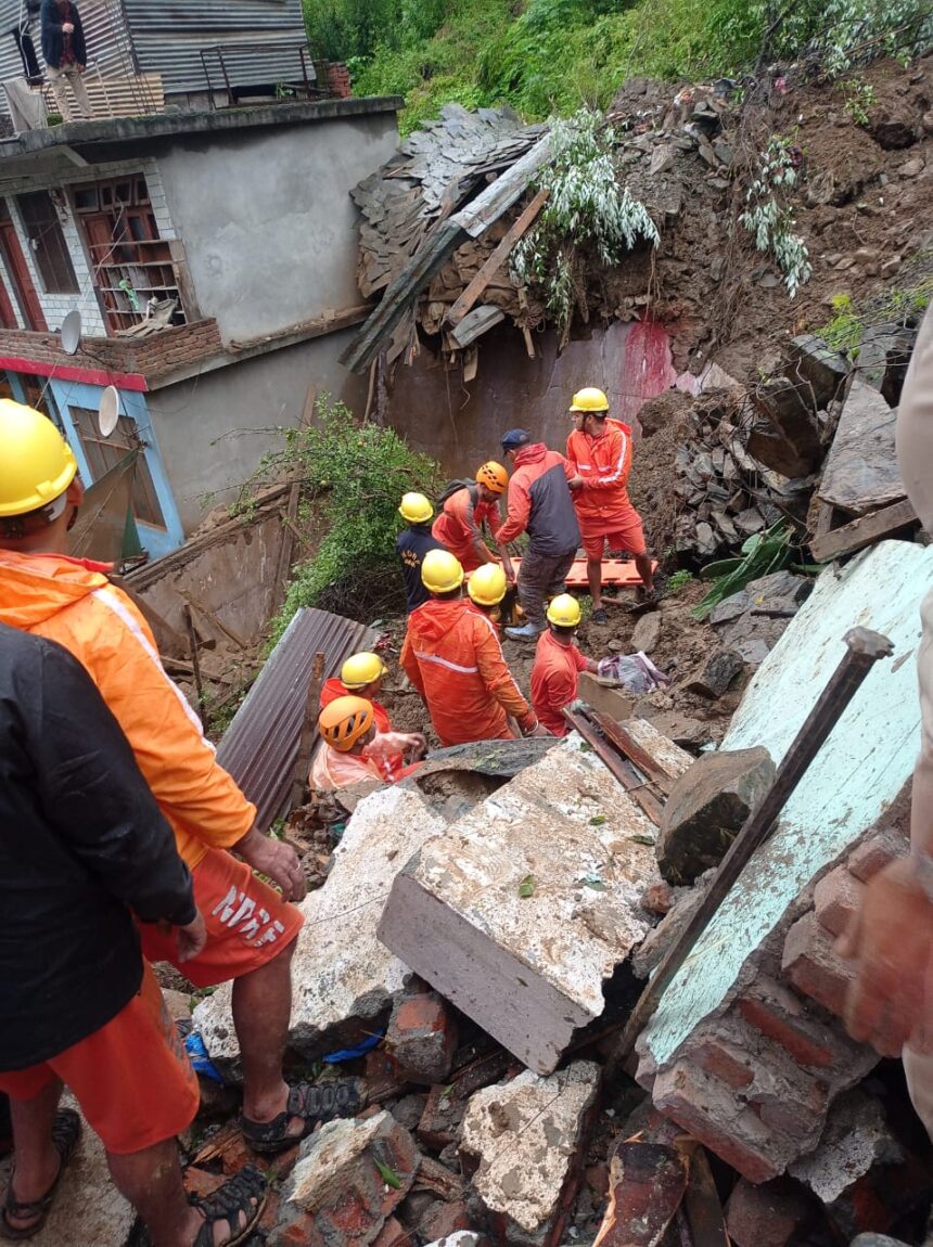 Kullu Landslides: One Dead, Six Feared Trapped as Houses Collapse Amid Heavy Rains