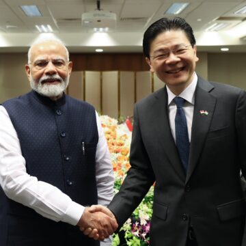Singapore PM Lawrence Wong Begins Three-Day India Visit to Boost Strategic Ties
