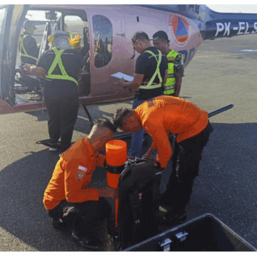 Search Underway for Missing Helicopter in Indonesia’s Borneo Carrying Eight People