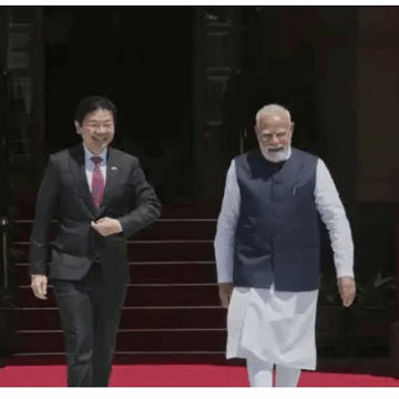 India, Singapore Boost Cooperation in Manufacturing, AI and Defence