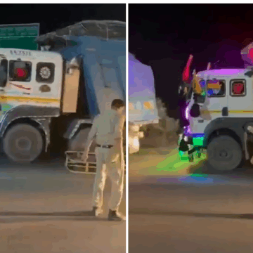 Sonbhadra Mining Mafia Clash: Truck Drivers Attempt to Run Over Inspection Team