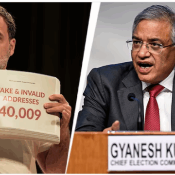 EC Dismisses Rahul Gandhi’s ‘Vote Theft’ Allegations, Defends CEC Gyanesh Kumar