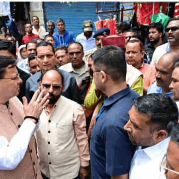 Uttarakhand CM Pushkar Singh Dhami Reviews Chamoli Cloudburst Damage, Orders Rescue, Road Restoration