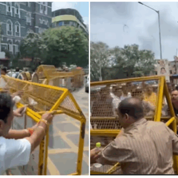 Mumbai: Shiv Sena (UBT) & MNS Stage Protest Over Road Blockages, Nashik Rally Highlights Public Anger