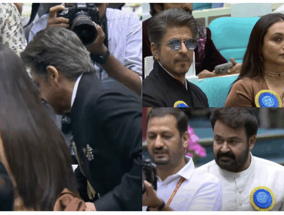 First Glimpse of Shah Rukh Khan, Rani Mukerji, Mohanlal at 71st National Film Awards