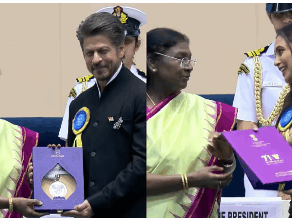 Shah Rukh Khan and Rani Mukerji Win Best Actor & Best Actress at 71st National Film Awards