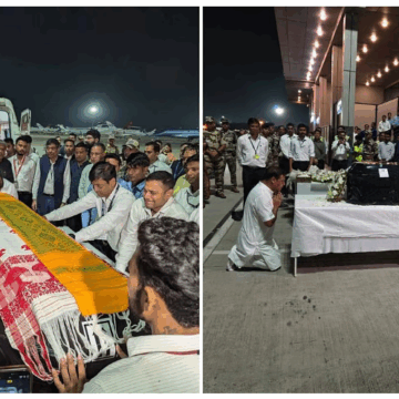 Assam CM Himanta Biswa Sarma Pays Tribute to Zubeen Garg, Receives Mortal Remains in Delhi