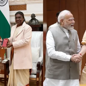 CP Radhakrishnan Elected Vice President of India, Leaders Across Party Lines Extend Congratulations