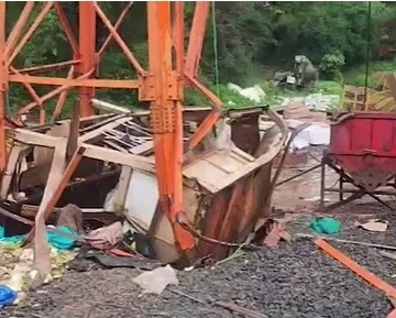 Six Killed in Cargo Ropeway Collapse at Pavagadh’s Shakti Peeth in Gujarat